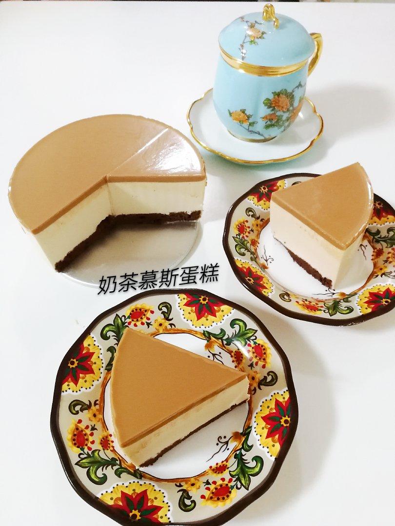 奶茶慕斯蛋糕