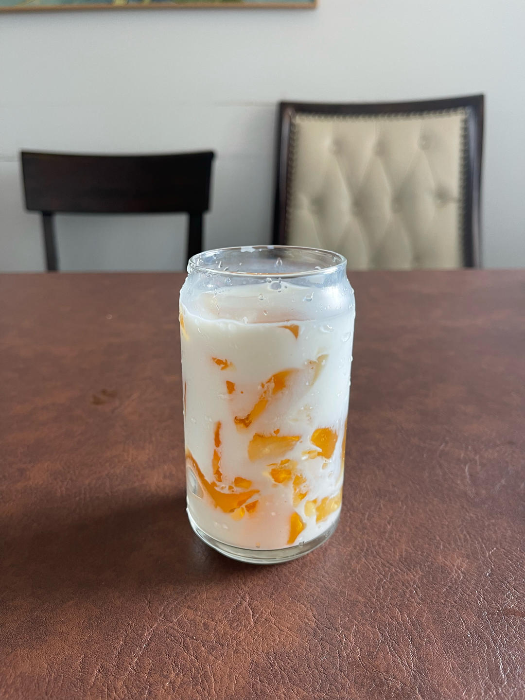 白桃乌龙茶冻