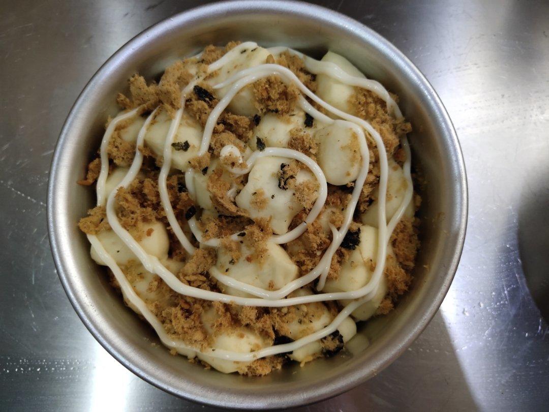 肉松手撕面包—超软会爆浆的面包哟