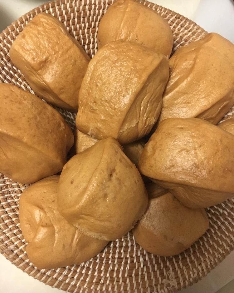 手机用户6605_9wsn做的奶香红糖(黑糖)馒头厨师机版