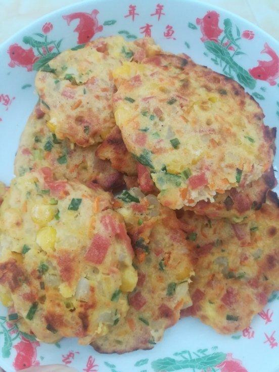 超好吃的蔬菜土豆饼