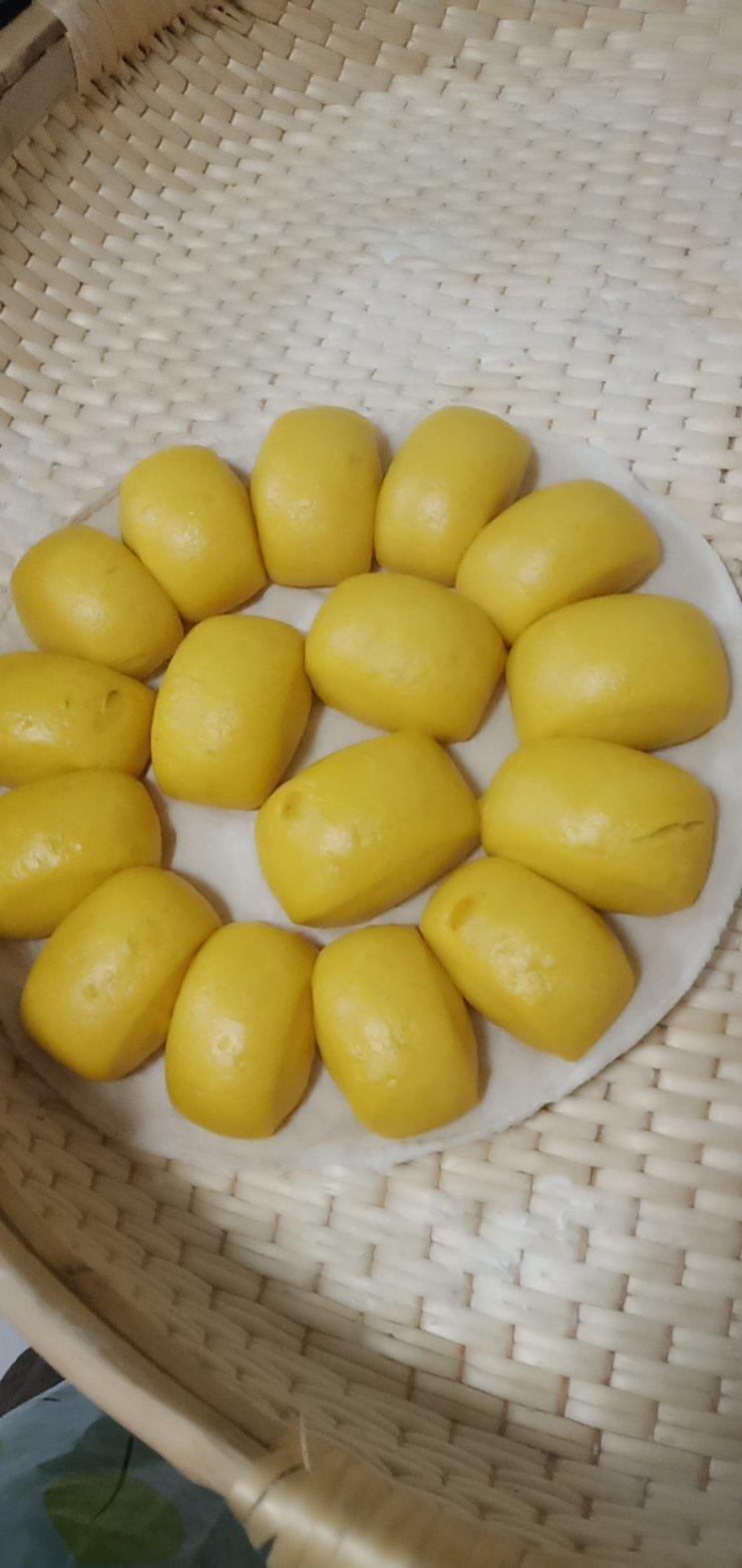 糖果色馒头（一次发酵花样刀切之1⃣️）