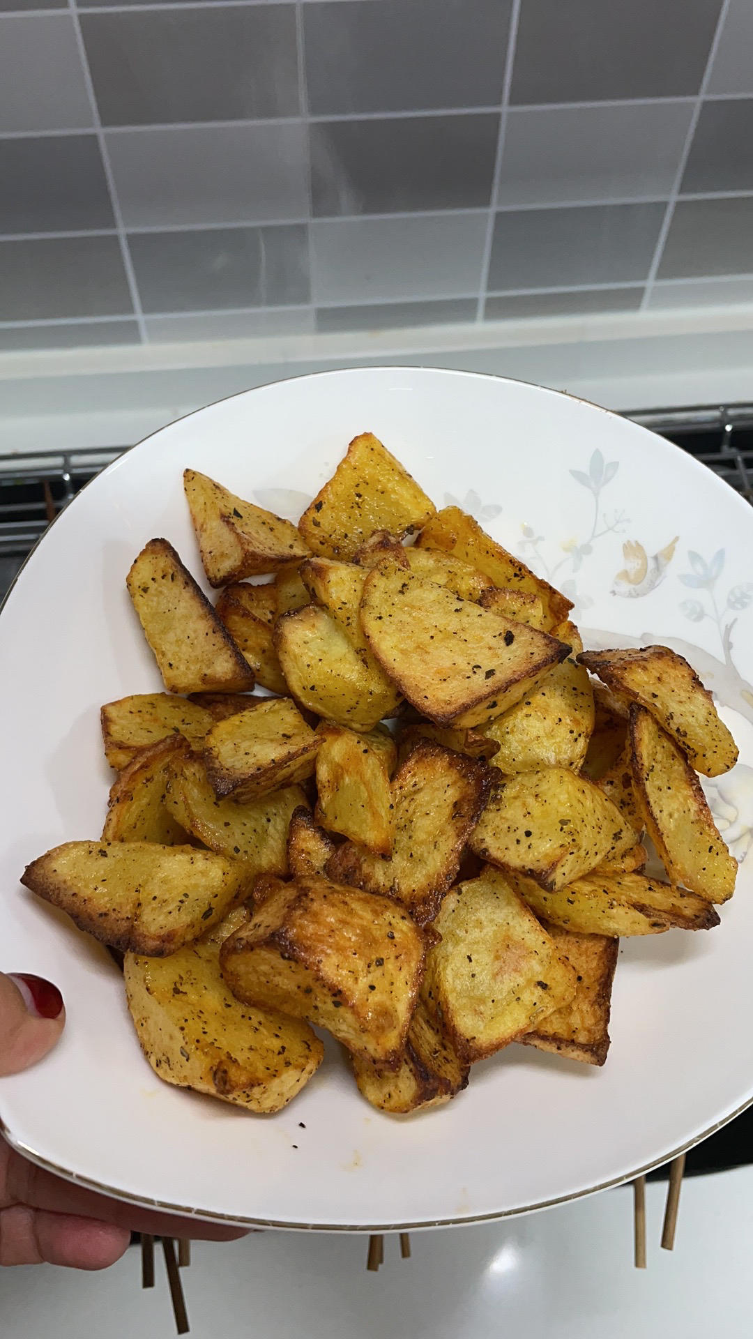 烤土豆、烤薯角