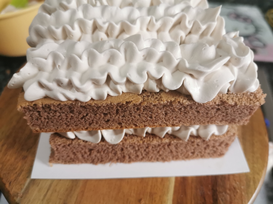 雀巢鹰唛巧克力炼奶浓情巧克力奶油蛋糕的做法 步骤27