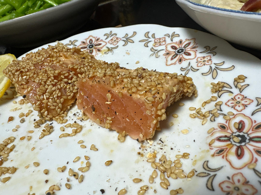轻熟料理：芝麻金枪鱼排 Tuna Tataki