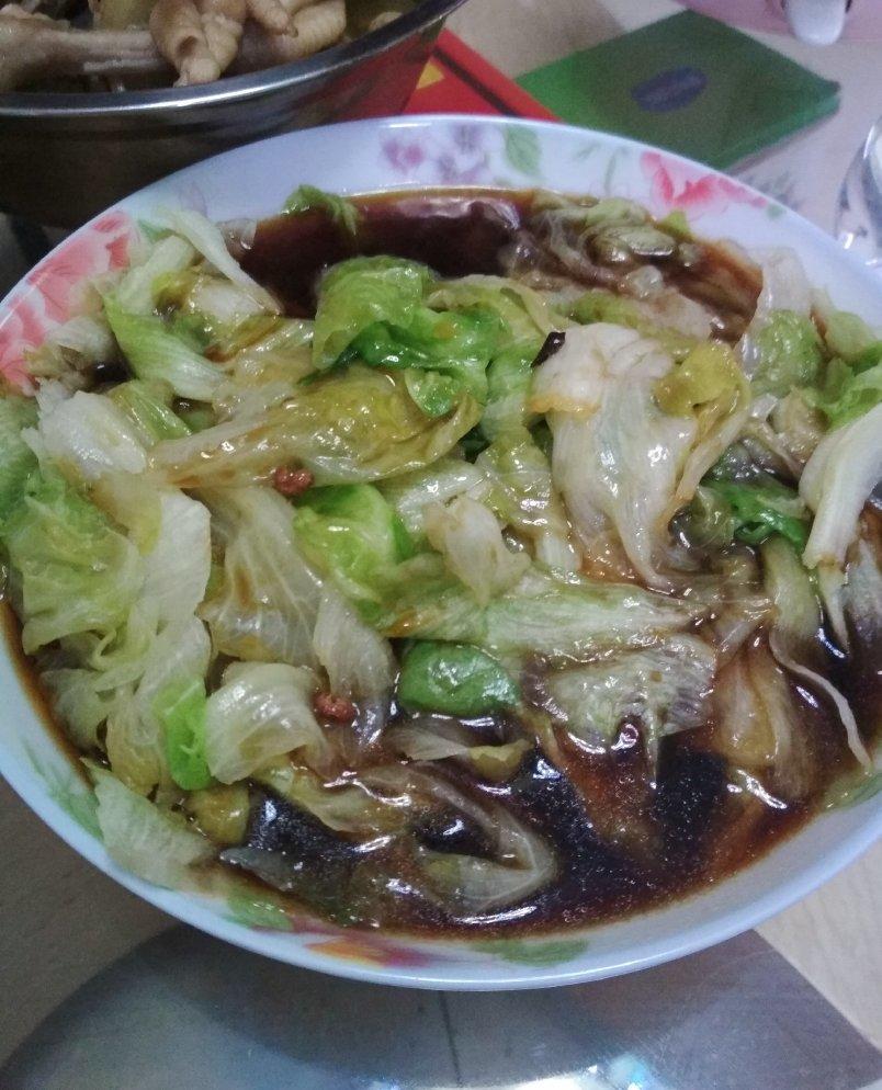 快手蚝油生菜
