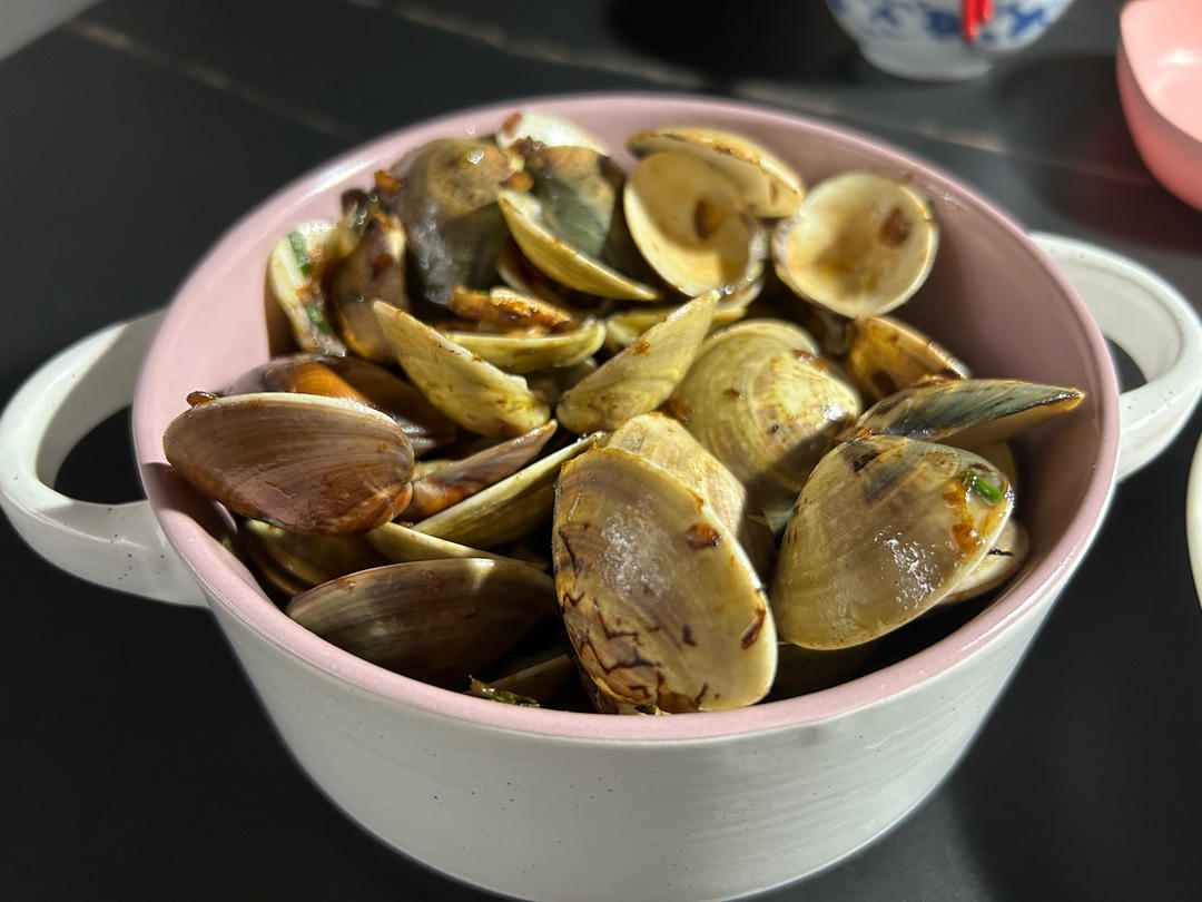 家常蛤蜊的做法，清淡味文蛤贝壳