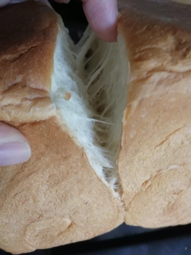 夺命软吐司(๑´ڡ`๑)超软拉丝极速方便的一次发酵吐司