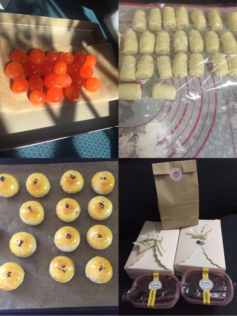 蛋黄酥 Danhuangsu