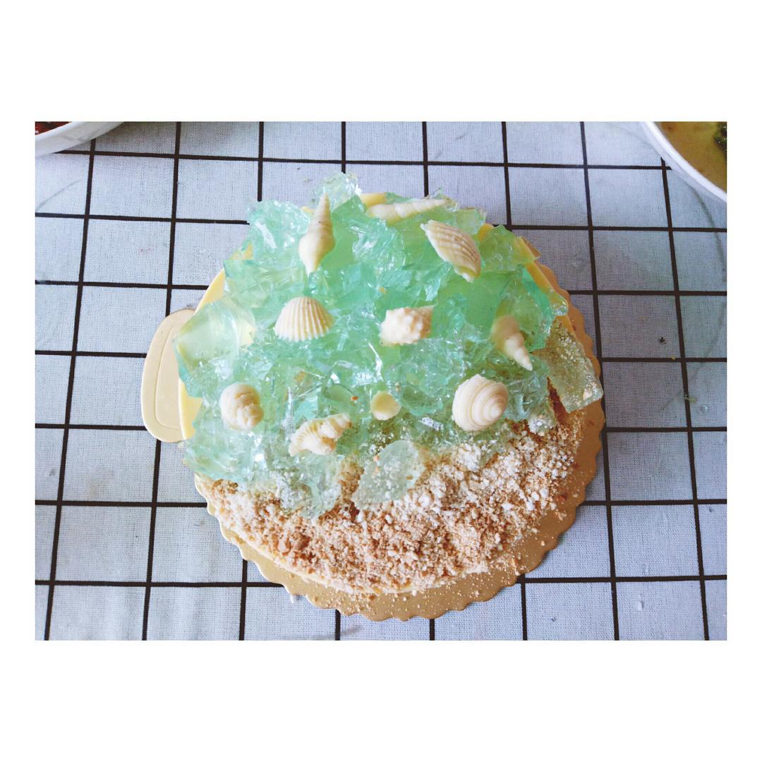 海洋酸奶慕斯蛋糕