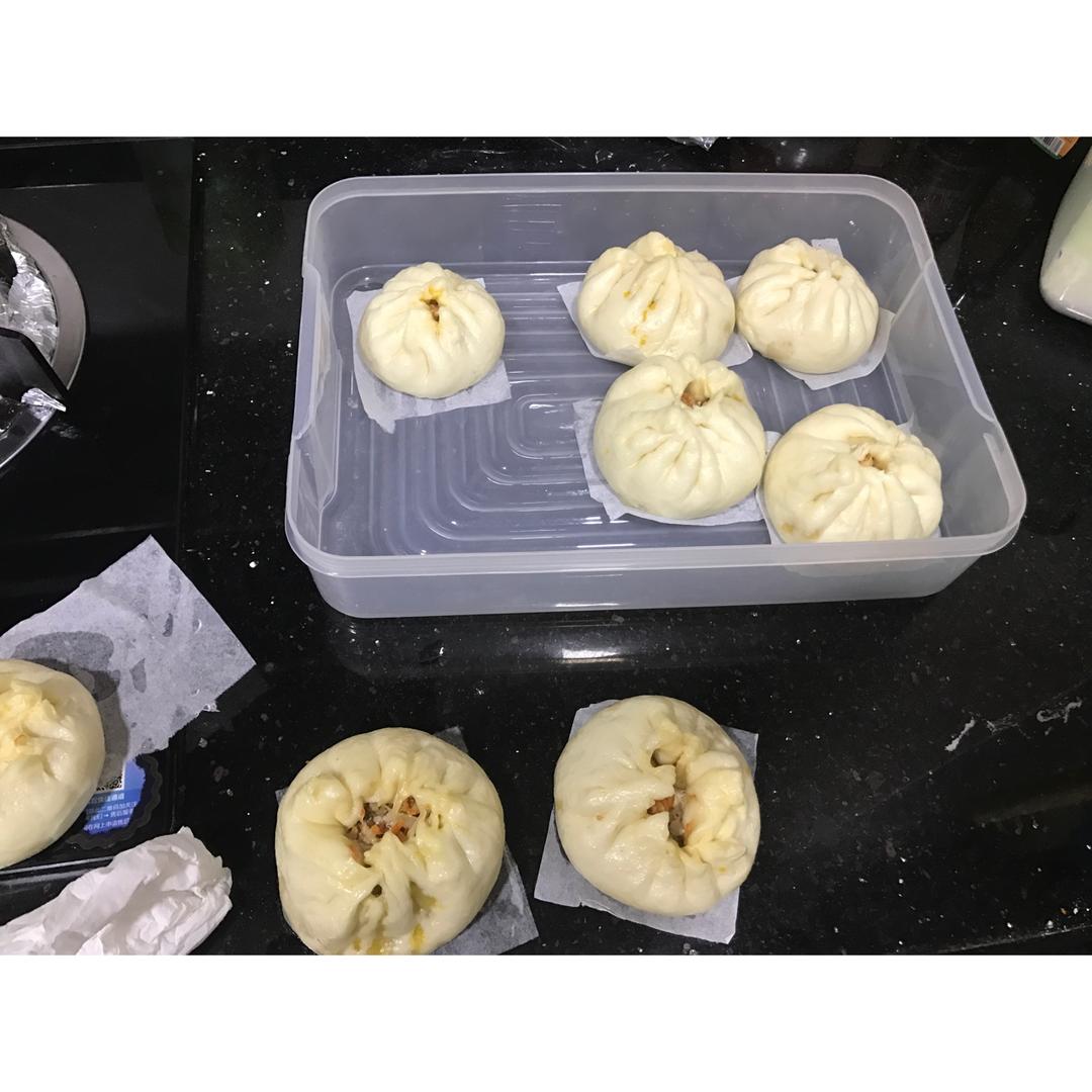 家庭手工肉馅大包子