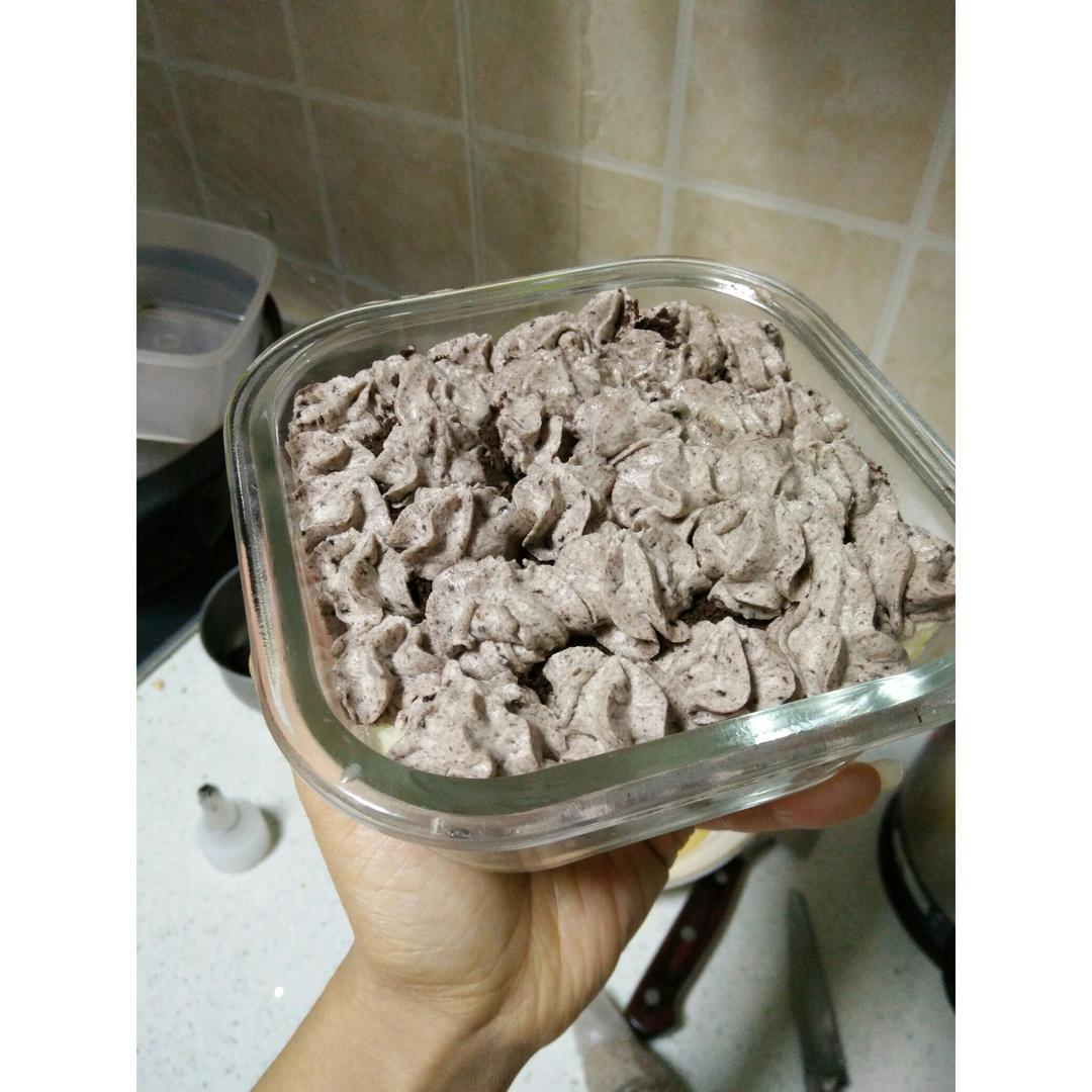 好吃到流泪的奥利奥咸奶油盒子蛋糕