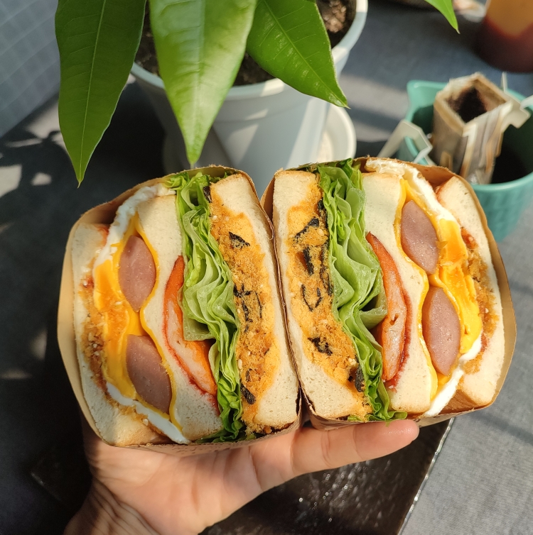 三明治🥪自制连婆婆吃了都赞不绝口的快手早餐三明治