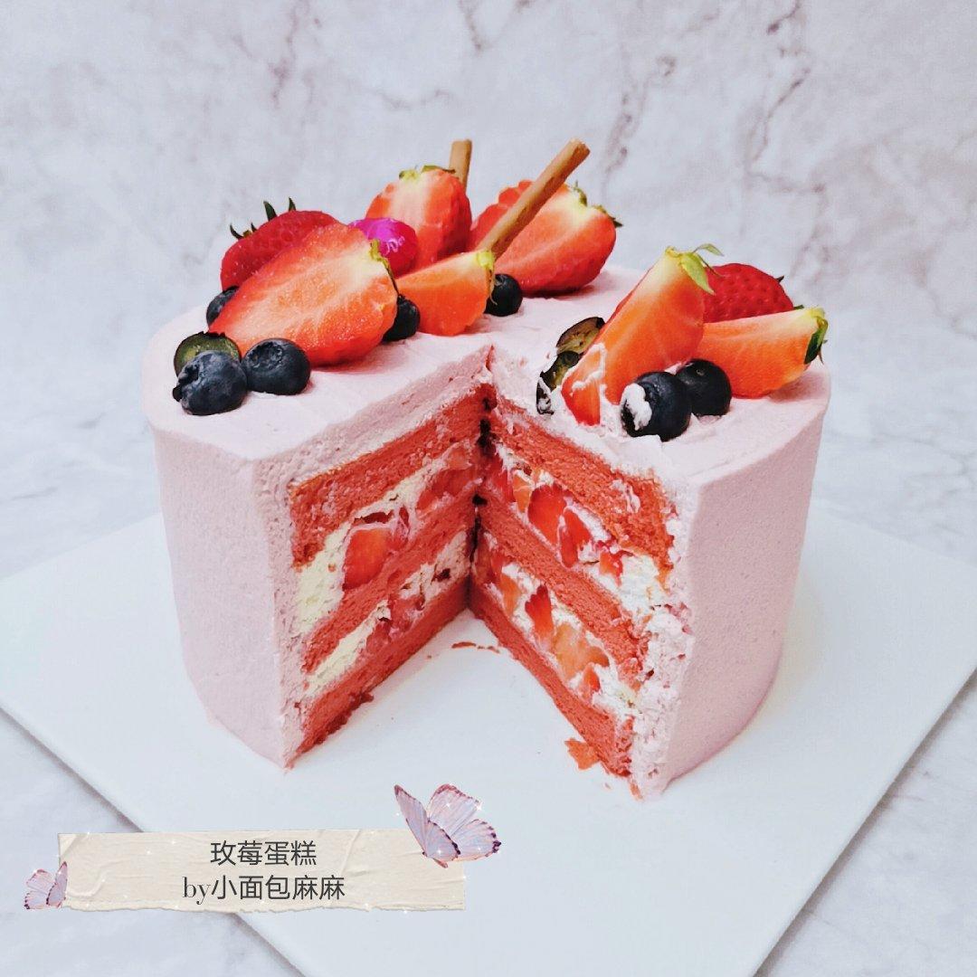 暖心红丝绒蛋糕［6寸绵软戚风版 ］