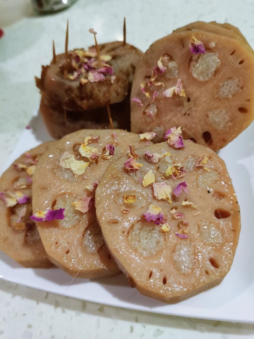 糯米糖藕（一锅两吃，对女性超好）