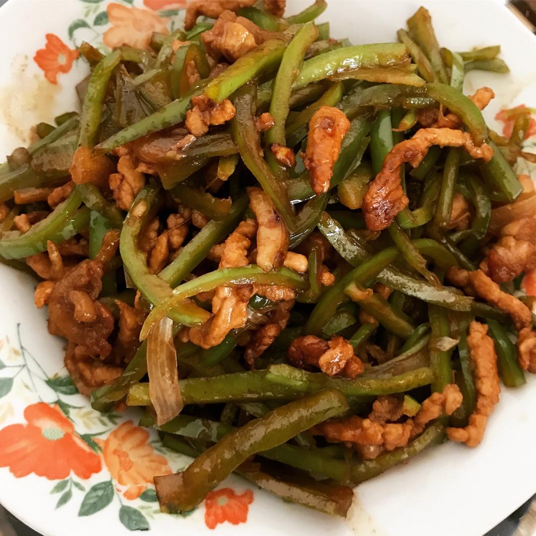 尖椒肉丝