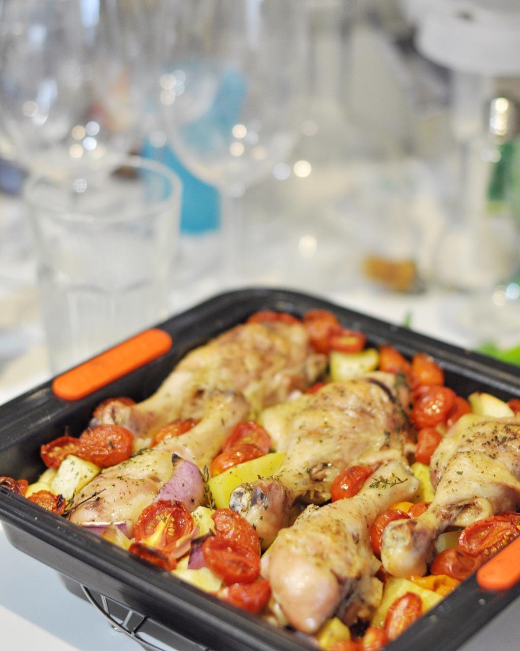 番茄大蒜香草烤鸡腿（庄祖宜）