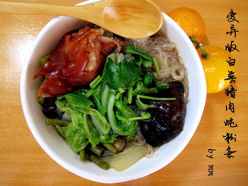 猪肉白菜炖粉条