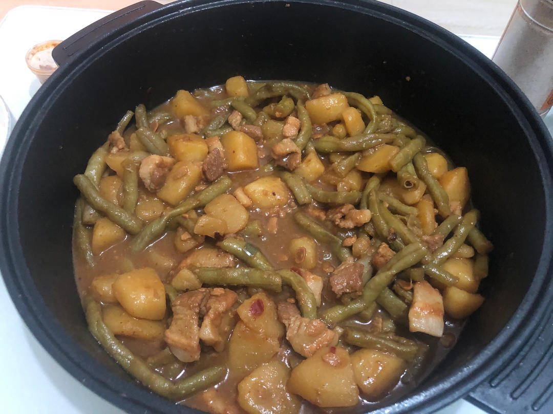 香迷糊的东北酱炖豆角