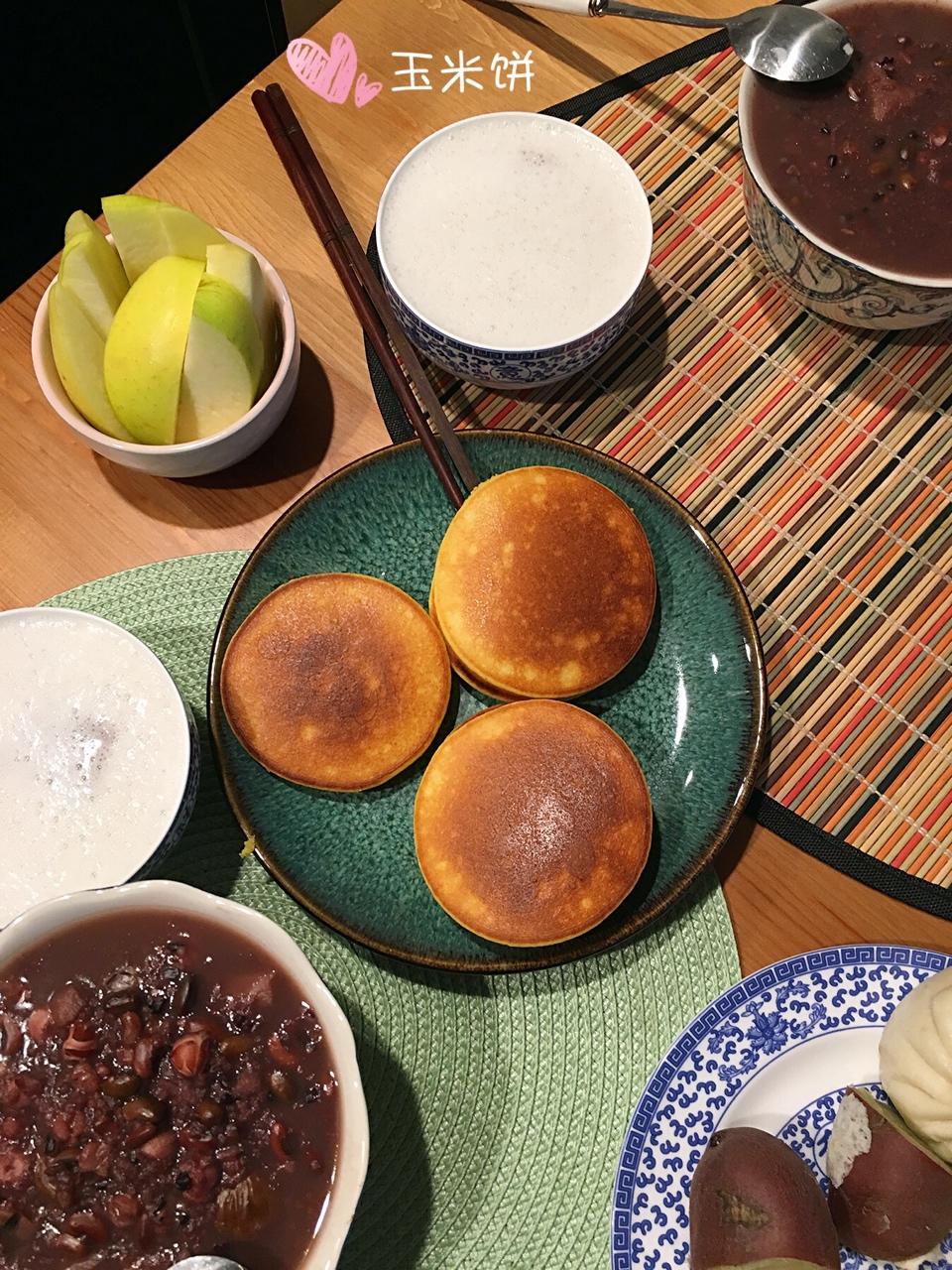 早餐:玉米饼（白领版)