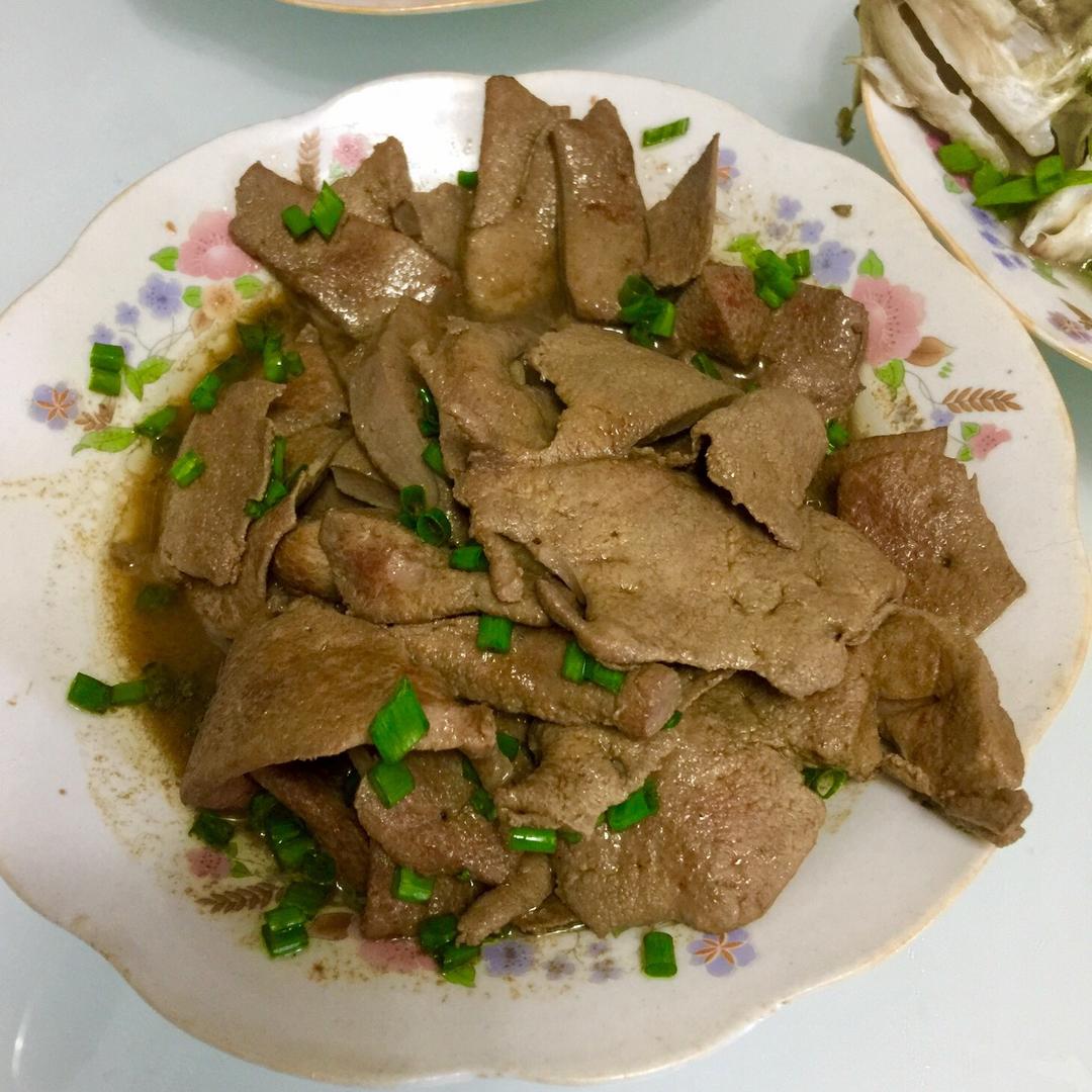 炒猪肝的做法