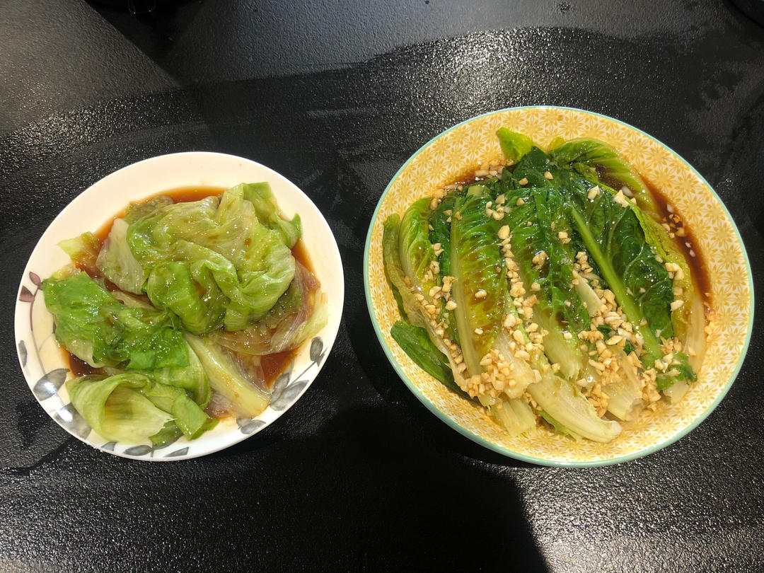 白灼生菜