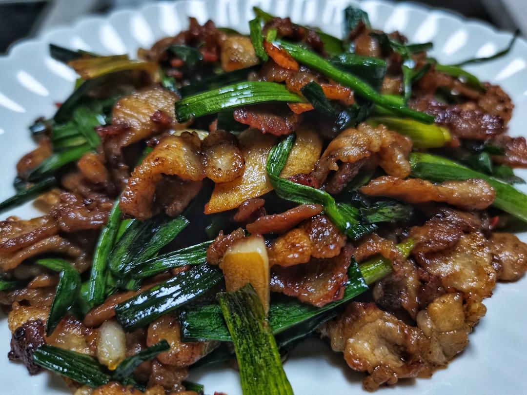 下饭家常菜“盐煎肉” 比回锅肉还好吃 做法简单很下饭