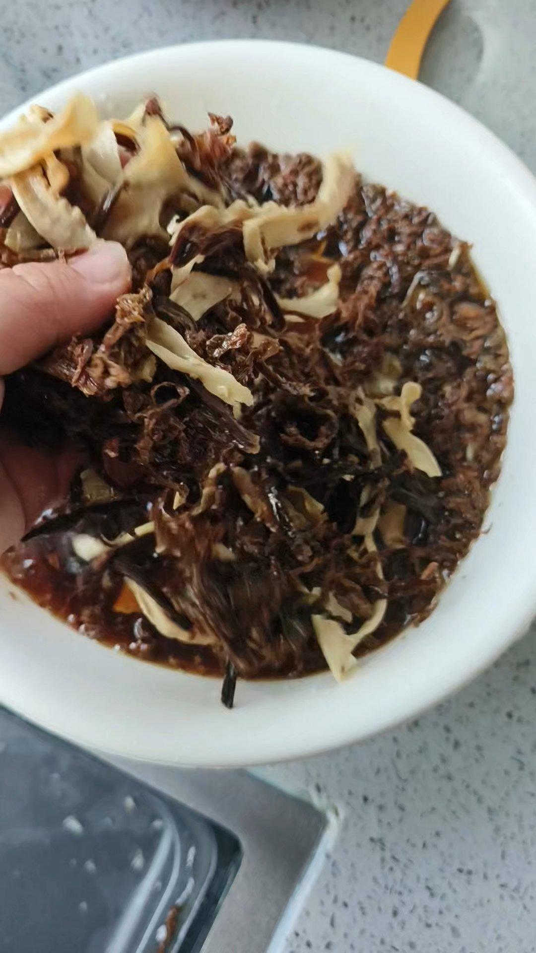 浙江菜系之霉菜笋干蒸猪蹄