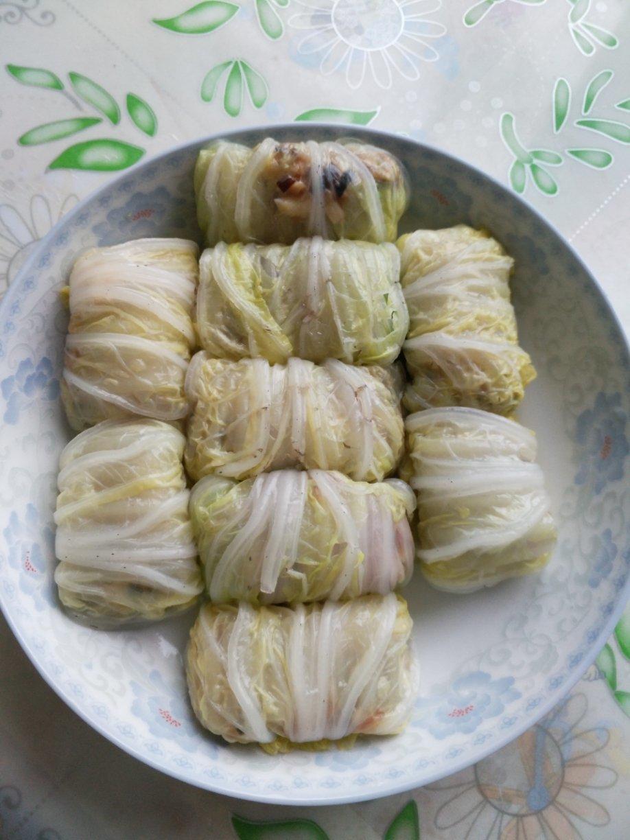 肉酿白菜卷