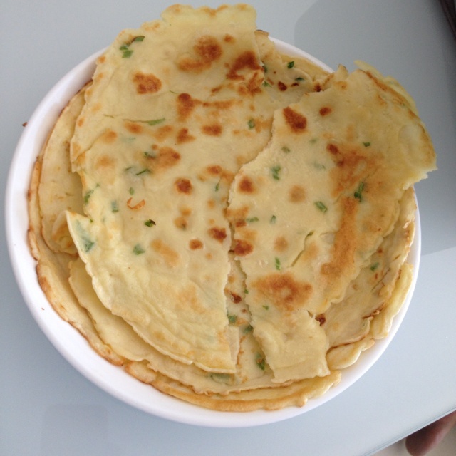 葱花鸡蛋饼