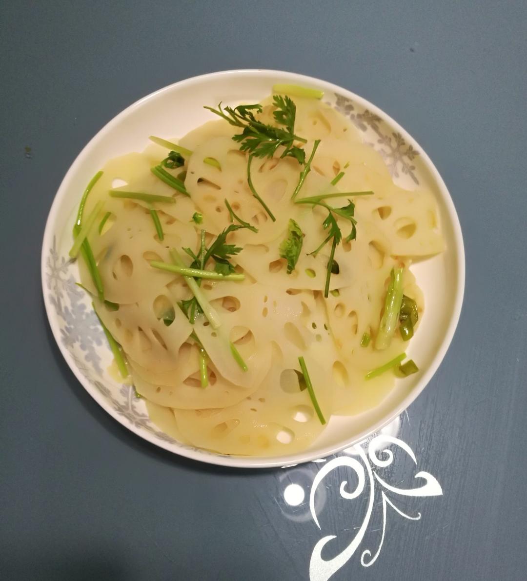 清炒藕片