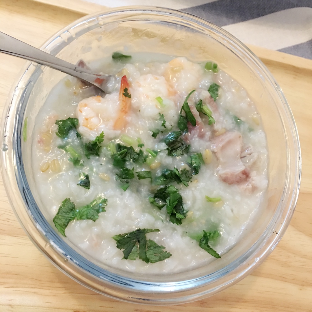 干贝排骨粥