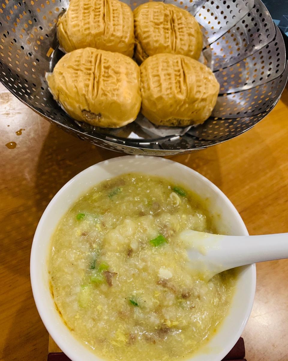牛肉蛋花粥
