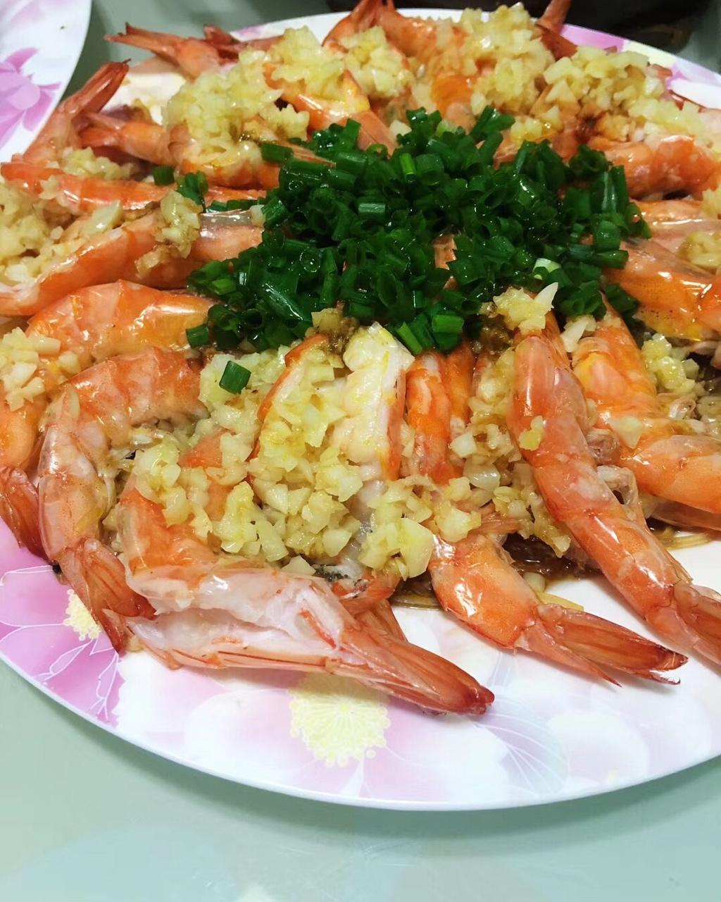 蒜蓉粉丝蒸虾