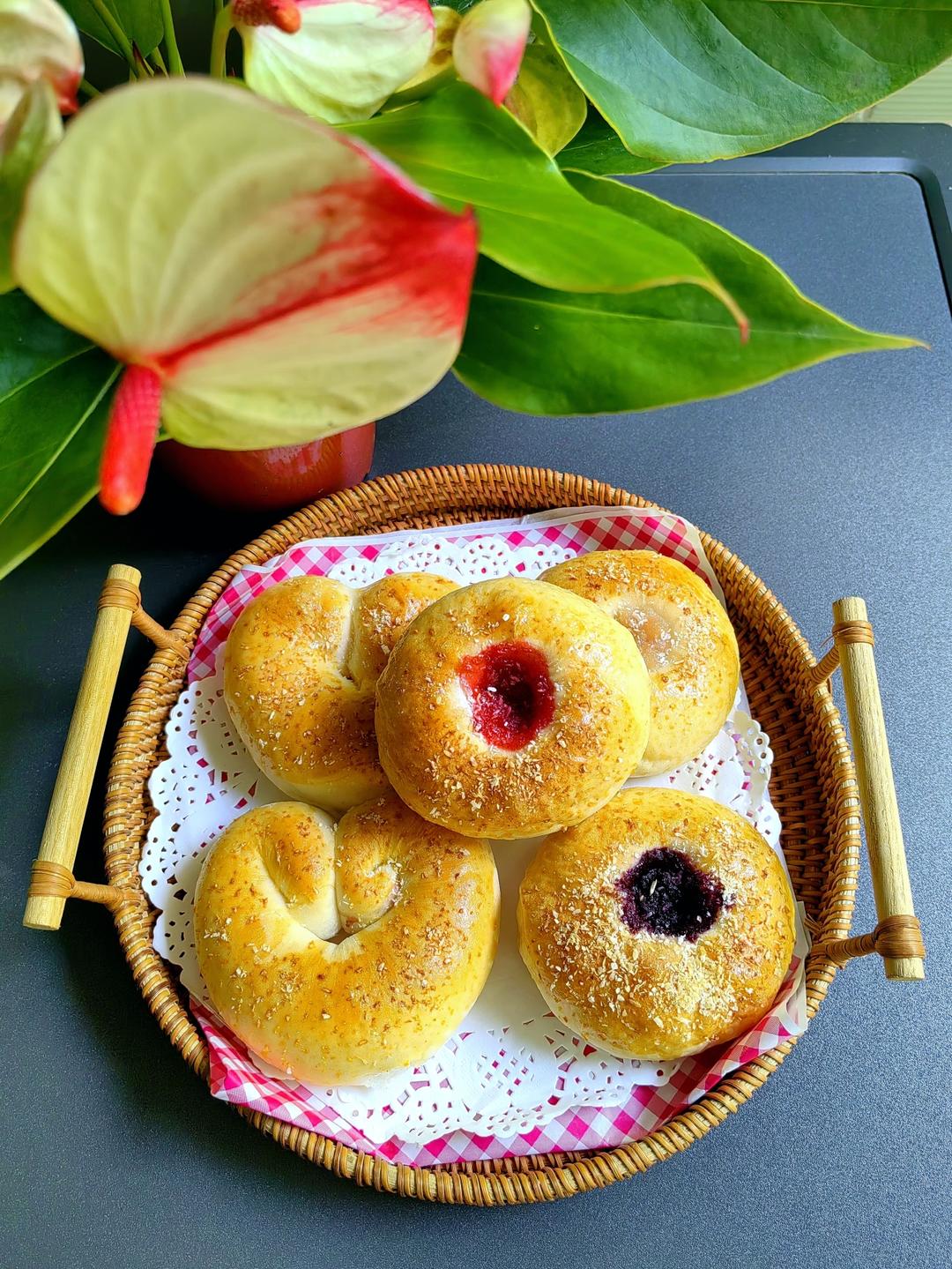 消耗果酱系列——草莓果酱面包