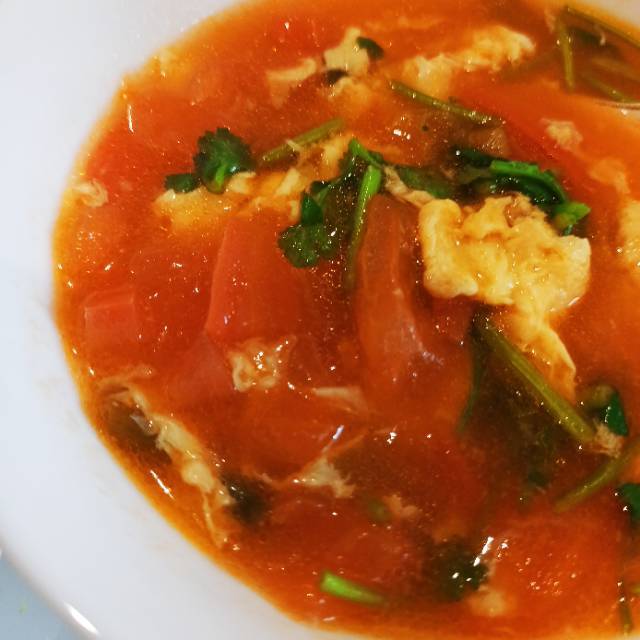 【跟我做不会错】简单又好喝的西红柿鸡蛋汤，家常又营养哦