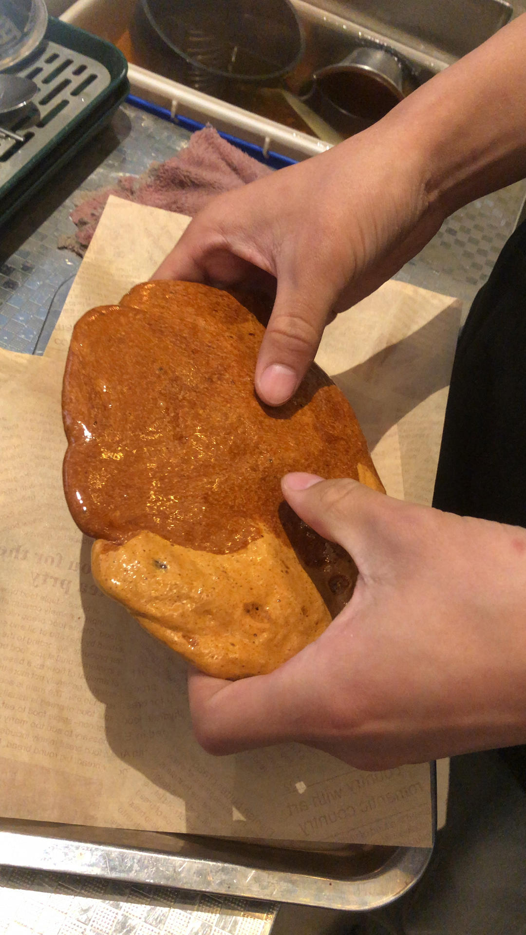 纯奶手撕吐司的做法 步骤1