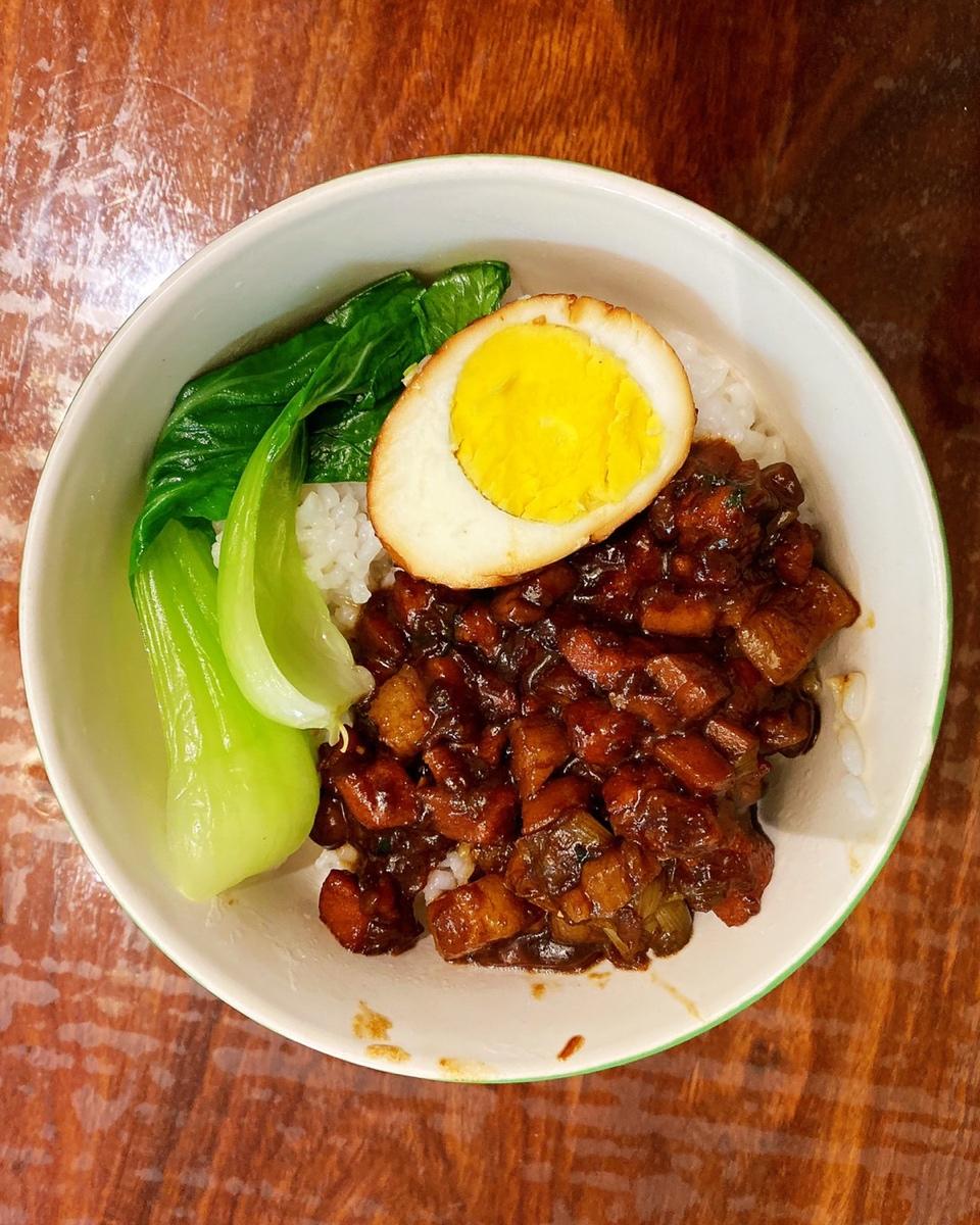 好吃到停不下来的卤肉饭