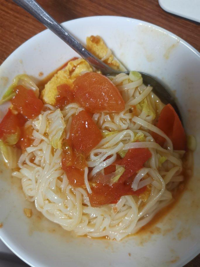 超简单❗️快来碗西红柿炒鸡蛋盖浇面🍝