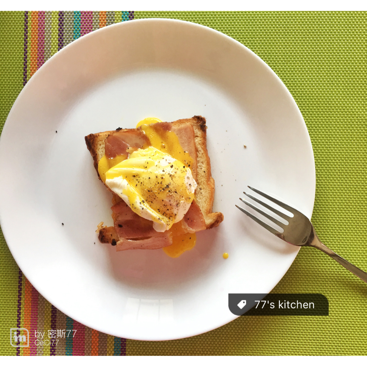 班尼迪水波蛋 Egg Benedict