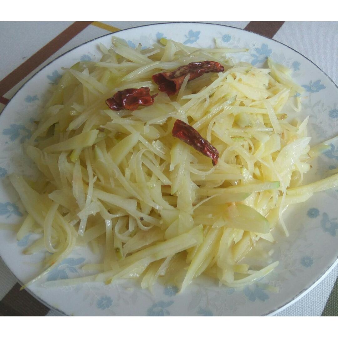 凉拌土豆丝