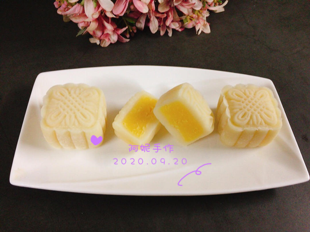 《Tinrry下午茶》冰皮月饼（奶黄馅）