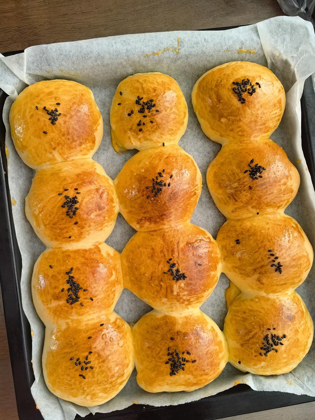 放3天也一样柔软的豆沙小餐包，好吃到哭