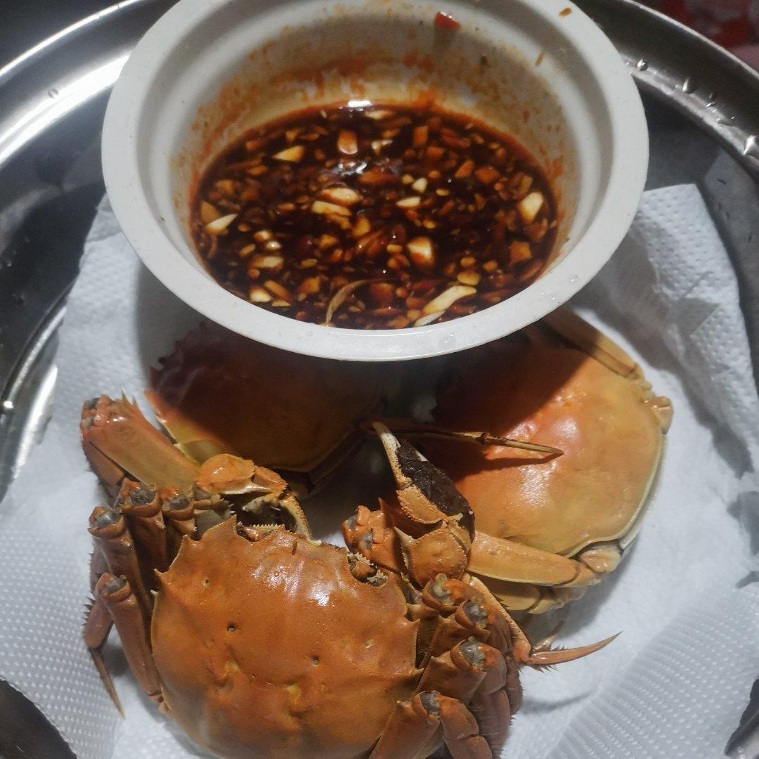 清蒸大闸蟹