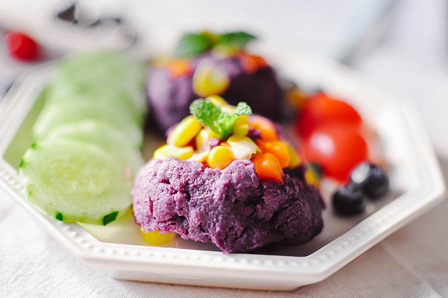 会飞做的紫薯泥沙拉