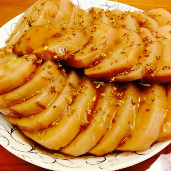 【曼食慢语】桂花红糖糯米藕