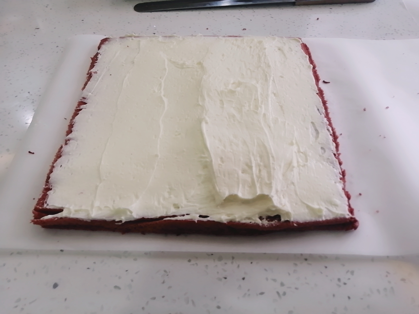 紅絲絨奶酪乳酪蛋糕卷的做法 步骤18