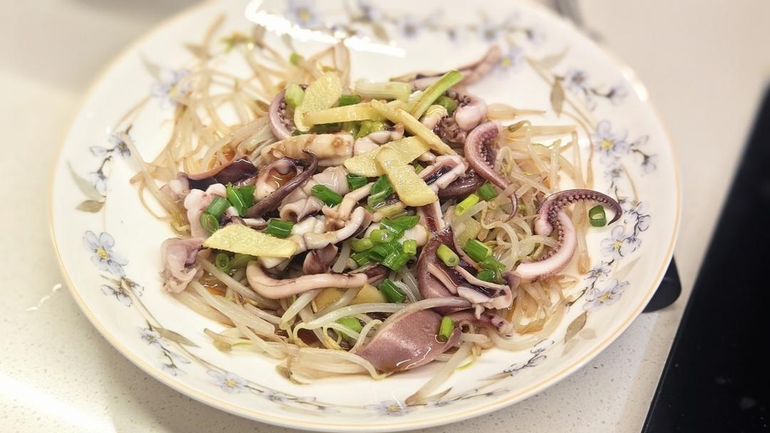白灼鱿鱼的正宗做法