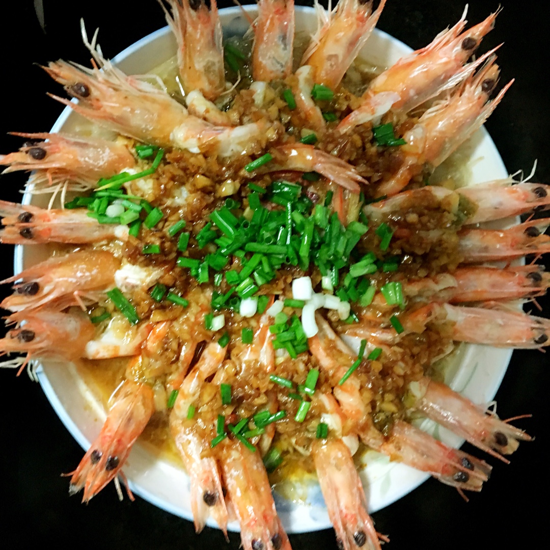 蒜蓉粉丝蒸虾