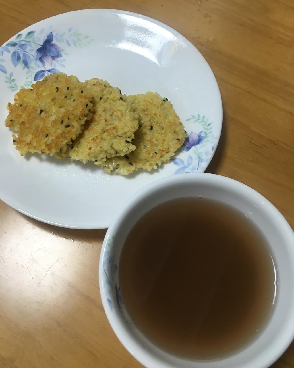香煎剩米饭